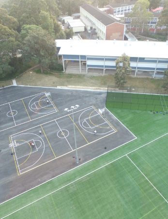 Netball Cricket Design and construction of synthetic sports fields